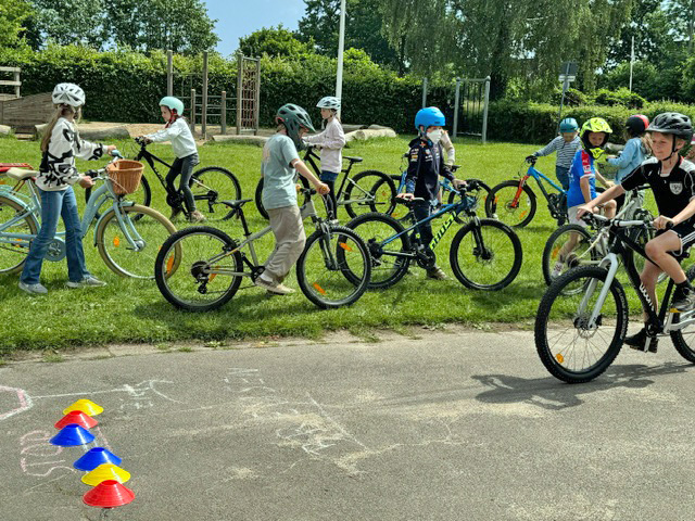 GS Strande, ADAC Fahrradtraining